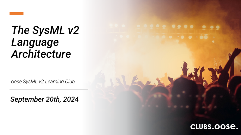 The SysML v2 Language Architecture