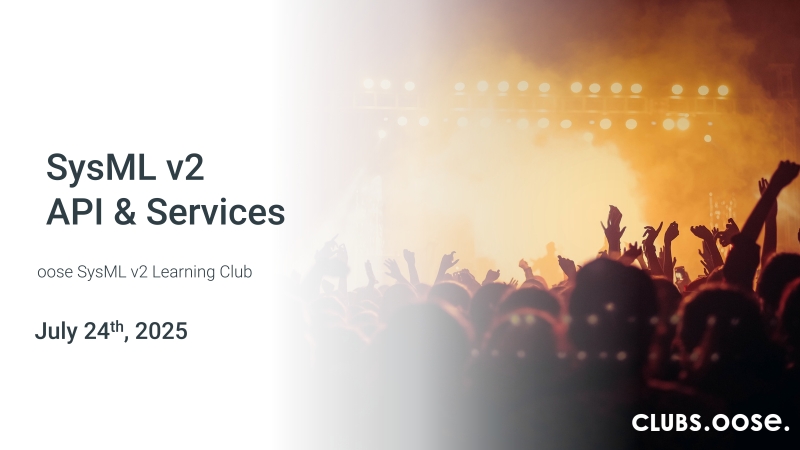 SysML v2 API & Services